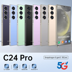 2025 nueva llegada S25 Ultra C24 Pro 7,3 pulgadas S24 Android 5G <span class=keywords><strong>Smartphone</strong></span> nuevo Dual SIM 16GB RAM MTK procesador 1TB ROM Global - Product Image 5