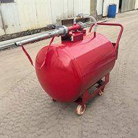 Réservoir de mousse mobile sur roues PY8/300 PY4, extincteur à mousse sur roues, système semi-fixe d'extinction d'incendie à mousse, léger et flexible