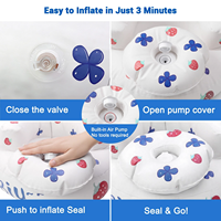 Siège bébé gonflable portable, chaise anti-basculement pour bébé de 3 à 36 mois