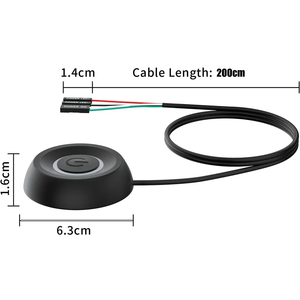 Portable Colorful LED Light <strong>PC</strong> <strong>Power</strong> <strong>Switch</strong> <strong>Button</strong> <strong>External</strong> Start <strong>Button</strong> Cable for Computer Desktop Computer Accessories - Product Image 3