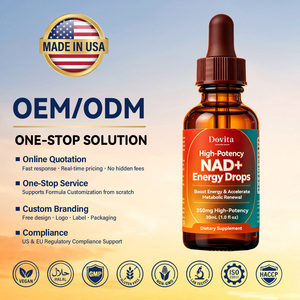 OEM รับผลิตโลโก้ตามสั่ง น้ำยา NAD+ ชนิดหยด 500 มก. ดูดซึมได้ดี ใช้ทางใต้ลิ้น เพื่อเพิ่มพลังงาน ระบบเผาผลาญ และสูตรชะลอวัยอย่างมีประสิทธิภาพ - Product Image 1