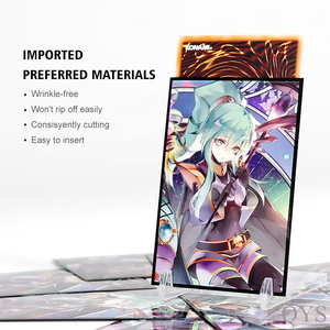 Fundas Protectoras para Cartas Coleccionables QYS con Diseño de Anime Personalizado, 62x89mm - Product Image 4