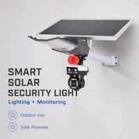Caméra de surveillance solaire en aluminium OEM/ODM avec carte SIM 4G, vision nocturne et surveillance à distance pour projets de sécurité routière et de stationnement extérieur