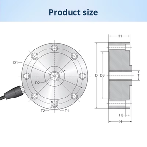โหลดเซลล์แบบ Spoke-Type รุ่น Transcell DBSL-3T 3000 กก. ความแม่นยำ 0.05% 5VDC เซ็นเซอร์ 1-10 ตัน รุ่น DBSL-1t/2t/3t/5t/10t/15t/20t DBSL-1T/2T/3T/5T/10T - Product Image 4