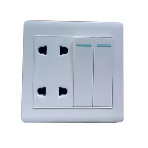 PC household 2+2holes universal wall socket