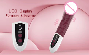 Vibrador con pantalla LCD, 12 modos de vibración, consolador, juguete sexual femenino, juguete para adultos, consolador vibrador femenino, consolador, juguete sexual. - Product Image 2