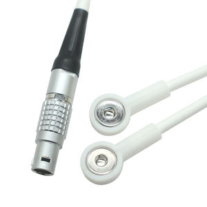 Özelleştirilmiş <span class=keywords><strong>3</strong></span> Pin Metal LEMOS erkek tak SR için 4.0 kadın yapış <span class=keywords><strong>2</strong></span>-Lead tel tıbbi kablo - Product Image 5