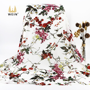 WI-A08 Không Có Nếp Nhăn Sau Khi Giặt 100% <span class=keywords><strong>Polyester</strong></span> Dệt In Vải Voan Và Dệt May Cho Quần Áo - Product Image 3