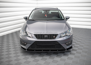 Personalización <span class=keywords><strong>de</strong></span> Fábrica, Divisor <span class=keywords><strong>de</strong></span> Parachoques Delantero para Automóvil en Negro Brillante ABS para <span class=keywords><strong>Seat</strong></span> <span class=keywords><strong>Leon</strong></span> Cupra/FR MK3 2012 2013 <span class=keywords><strong>2014</strong></span> 2015 2016 - Product Image 4