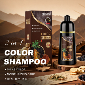 ZTOZOKI Crème colorante capillaire temporaire lavable 3 en 1 500 ml - Teinture capillaire à base de plantes avec effet hydratant et brillant - Product Image 1