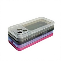 Coque de téléphone en TPU transparente antidérapante pour iPhone 18 Pro Max, ultra-fine et hautement transparente