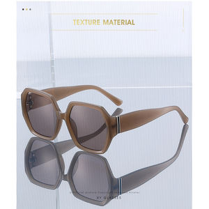 Gafas <span class=keywords><strong>de</strong></span> Sol Únicas XY17025 Hexagonales para Deportes al Aire Libre, Estilo Y2K, Lentes Poligonales Irregulares, Montura Grande, Patillas Anchas, para Hombre y Mujer - Product Image 5