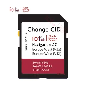 Yeni SD CID değiştirilebilir ST olarak V14 CID kart harita ile