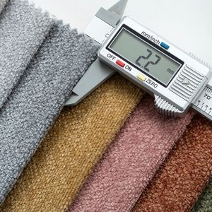 Soft Chenille Fabric Sofa Upholstery Cloth For Pillow Cover Luggage Bedhead Soft Hard Pack Material - Product Image 3
