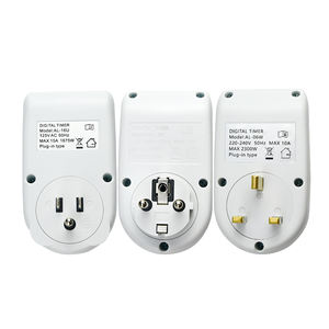 Temporizador programable Digital LCD, temporizador electrónico con enchufe de la UE, Reino Unido, EE. UU., para dispositivos de jardín doméstico para sistema de nebulización - Product Image 6