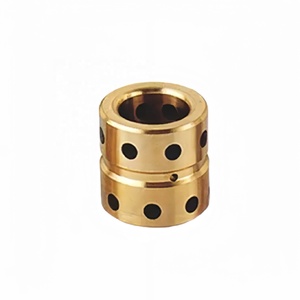 Chất lượng cao chính xác than chì rắn hướng dẫn không dầu ỐNg Lót nhà máy ép phun Cung cấp thành phần khuôn đồng thau + than chì - Product Image 1