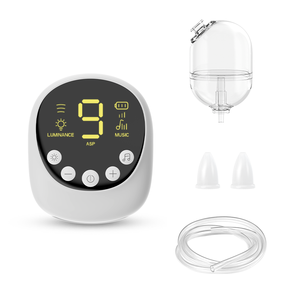 Aspirateur nasal électrique professionnel imperméable pour bébé avec écran LCD, 9 modes et lumières colorées - Product Image 1