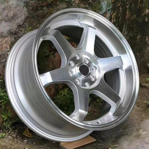 Jantes en alliage de course argent 16-23 pouces te37 amg 5x120 5x114.3 5x112 pour <span class=keywords><strong>mini</strong></span> Mazda audi q8 pour vw golf gti - Product Image 5