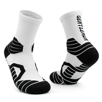 Chaussettes de basket-ball de luxe unisexes, antidérapantes, antiadhésives, personnalisées, avec logo, pour hommes
