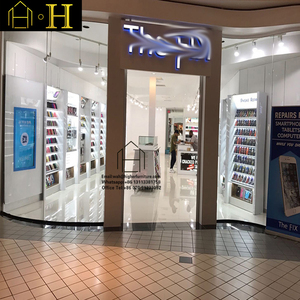 อุปกรณ์เสริมโทรศัพท์มือถือตู้แสดงโทรศัพท์มือถือร้านค้าปลีกการออกแบบเฟอร์นิเจอร์เคาน์เตอร์แสดง - Product Image 4