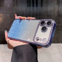 Étui de téléphone Glitter Bling Design pour iPhone 17promax TPU PC filles mode coréen Ins Style Cover pour iPhone 17 16 15 14 13