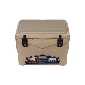 20QT OUTDOOR CAMPING CUSTOM IZED FISHING COOLER BOX GROSSHANDEL TROCKENE ICE THERMO BOX NEUESTE DESIGN ISOLIERTE BOX MIT FLASCHEN ÖFFNER