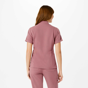 Tenue d'infirmière sur mesure pour femme avec logo, tissu tissé, <span class=keywords><strong>blouse</strong></span> médicale chirurgicale - Product Image 3