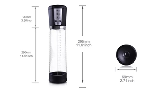 USB充電式自動デジタル表示ペニス拡張真空ポンプ - Product Image 6