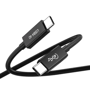 Mới USB Loại C 40g Cáp sạc nhanh 5A pd100w 4K 60Hz usb4.0 Đồng usb4.0cable