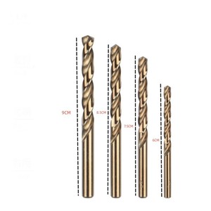 ชุดดอกสว่านเกลียว M35 โคบอลต์เหล็กความเร็วสูง เคลือบทอง เครื่องมือเจาะโลหะ - Product Image 4