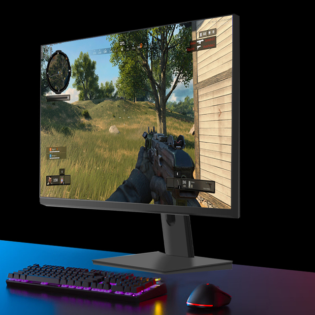 Factory OEM 21.5 27 Inch 1K 75Hz IPS VA TN Flat Gaming Monitor Desktop Computer Wide Screen HDR LED Display Height-adjustable