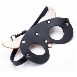 Bondage slaaf oogmasker voor volwassenen essentieel BDSM SM fetish uil erotisch <span class=keywords><strong>master</strong></span> slave oogmasker seksproduct - Product Image 3