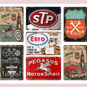 Металлическая жестяная вывеска на заказ в стиле ретро, Настенный декор для домашнего бара, кафе, магазина, винтажная американская Европейская Реклама, персонализированная табличка - Product Image 4