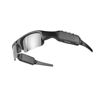 Lunettes intelligentes avec enregistrement vidéo HD 1080P, objectif polarisé, commande vocale, application WIFI, vlog, caméra DVR, lunettes de soleil de sport