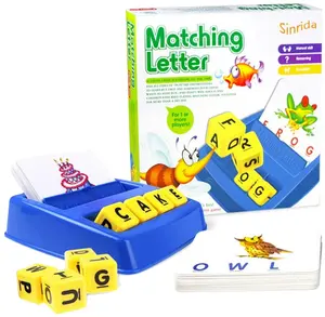 Best Sale Matching Letter Spelling and Reading Game Educational Toy for Preschool Kids Toys Earlier Education Picture