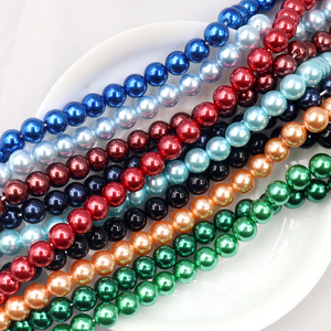 Nuovi Arrivi Perle Rotonde ad Alta Lucentezza 8mm Filo da 16 Pollici Colori Ispirati a <span class=keywords><strong>Swarovski</strong></span> <span class=keywords><strong>Perline</strong></span> Personalizzabili per Creazione di Gioielli - Product Image 4