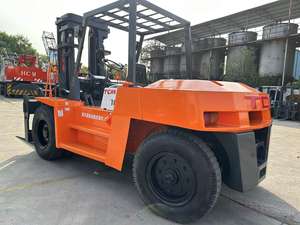Montacargas Usado TCM FD100 EPA CE de 10 Toneladas con Elevación de 3m, Desplazador Lateral, Mástil Tríplex, Diésel, 6 Meses de Garantía - Product Image 4