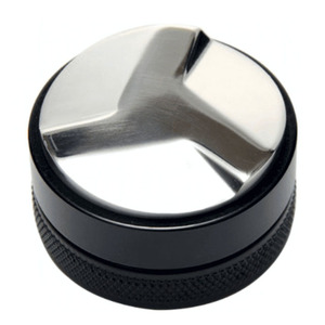 Distribuidor de café de alta calidad mecanizado CNC y Palm Tamper Base ajustable de 51/53/58mm - Product Image 1