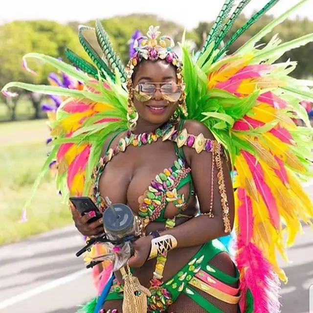 Custom make Caribbean carnial costumes