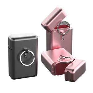 Nouveau protecteur de porte-clés de voiture en aluminium de boîte de <span class=keywords><strong>Faraday</strong></span>, bloqueur de Signal pour porte-clés sans clé, <span class=keywords><strong>Cage</strong></span> de pochette de blocage de Signal RFID - Product Image 6