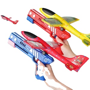 2025 nuevo XS espuma eyección avión pistola juguete niños al aire libre lanzado a mano planeador vuelo lanzador multimodo avión lanzador juguete - Product Image 1