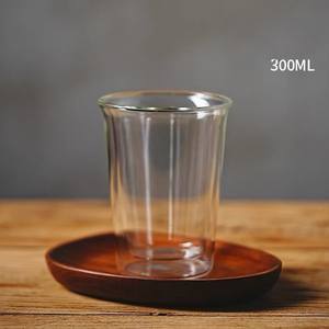 300/400ml Clear Thickened Borosilicate <strong>Glass</strong> Customized Bulk <strong>Latte</strong> Americano Milk Mug Logo Home Water Tea Coffee <strong>Glasses</strong> - Product Image 6