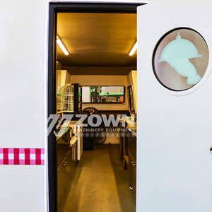 New ZOWN Customized <b>Ice</b> Cream Cart Ape Coffee Shop Electric Trucks Restaurant Fruit Stand Mobile 2-4m Street Vending - Product Image 4