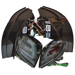 Ensemble <span class=keywords><strong>de</strong></span> feux arrière LED pour VW <span class=keywords><strong>Golf</strong></span> MK5 2003-2008, triple forme en C, clignotants dynamiques séquentiels, paire |   Paire <span class=keywords><strong>de</strong></span> mise à niveau - Product Image 3