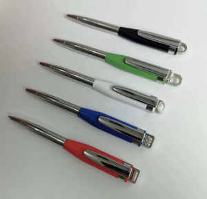 नई रचनात्मक कॉर्पोरेट उपहार बहु फ़ंक्शन 2 में 1 बॉल पेन के साथ मिनी मेटल यूएसबी फ्लैश ड्राइव पेन - Product Image 4