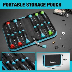 Juego de Mini Destornilladores Mecánicos con Mango de Plástico, Kit de Reparación de Tornillos para Relojes, Laptops y Teléfonos Móviles, Herramientas de Reparación Manual - Product Image 5