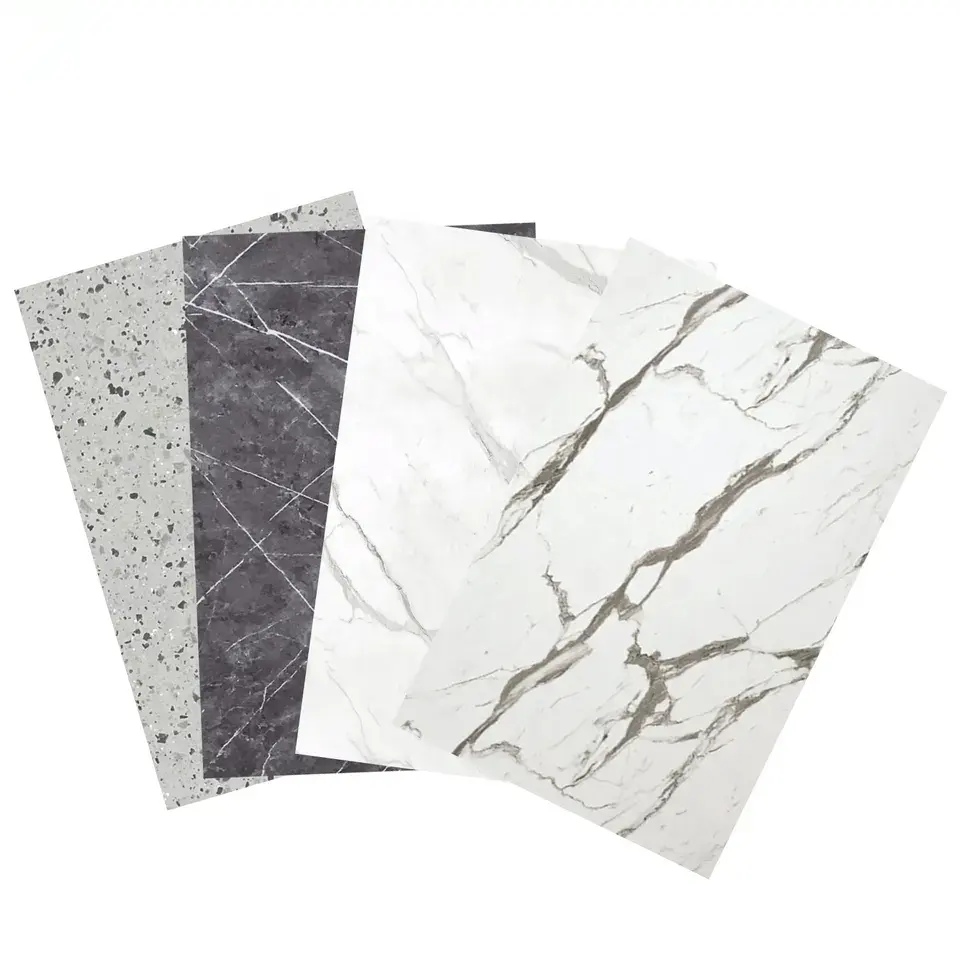 LESIFU Waterproof Decorative High-pressure Laminates / HPL Calacatta Marble Formica Sheet