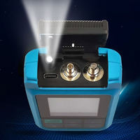 FONGKO Mini Fiber optik Powermeter RJ45 lazer WIFI ağ ile 4 fonksiyonlu optik güç ölçer şarj edilebilir OPM