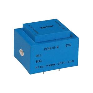 YHDC 6VA 110V AC อินพุต 6V/9V/12V/24V AC เอาท์พุต ชนิด PCB แบบเชื่อมต่อ  หม้อแปลงไฟฟ้าแบบแยกส่วน EI ซีรีส์ รุ่น PE4215-M - Product Image 3