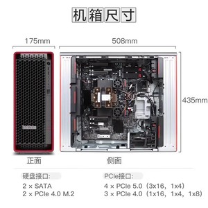 สำหรับเวิร์กสเตชัน P7 เซิร์ฟเวอร์ GPU แบบตั้งโต๊ะ พร้อมหน่วยความจำ 64GB กราฟิกคอมพิวเตอร์โฮสต์ 8GB พร้อมส่ง P7 Workstation - Product Image 4
